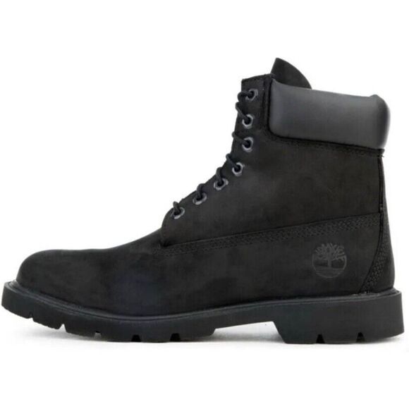 TIMBERLAND 6 Inch Waterproof Boot In Black Size 7.5M - Picture 1 of 9